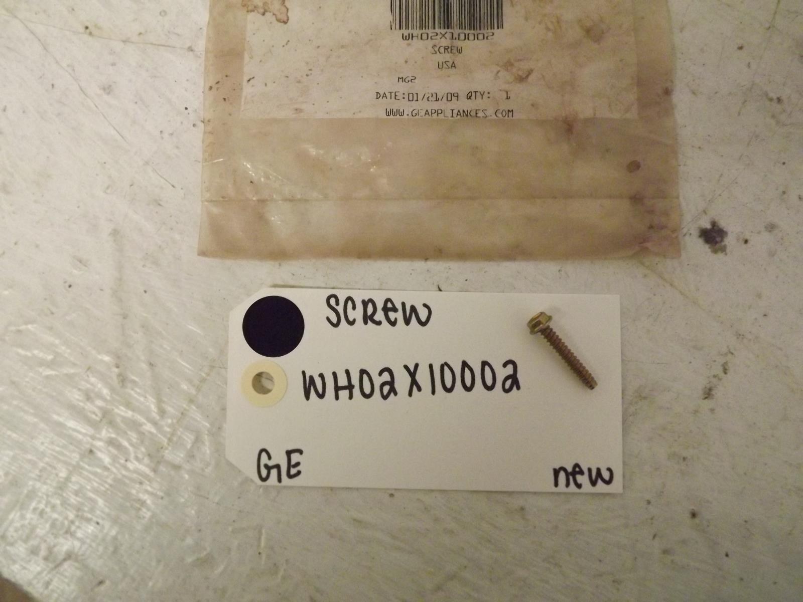 GE Washer WH02X10002 Screw New GE Washer WH02X10002 Screw New